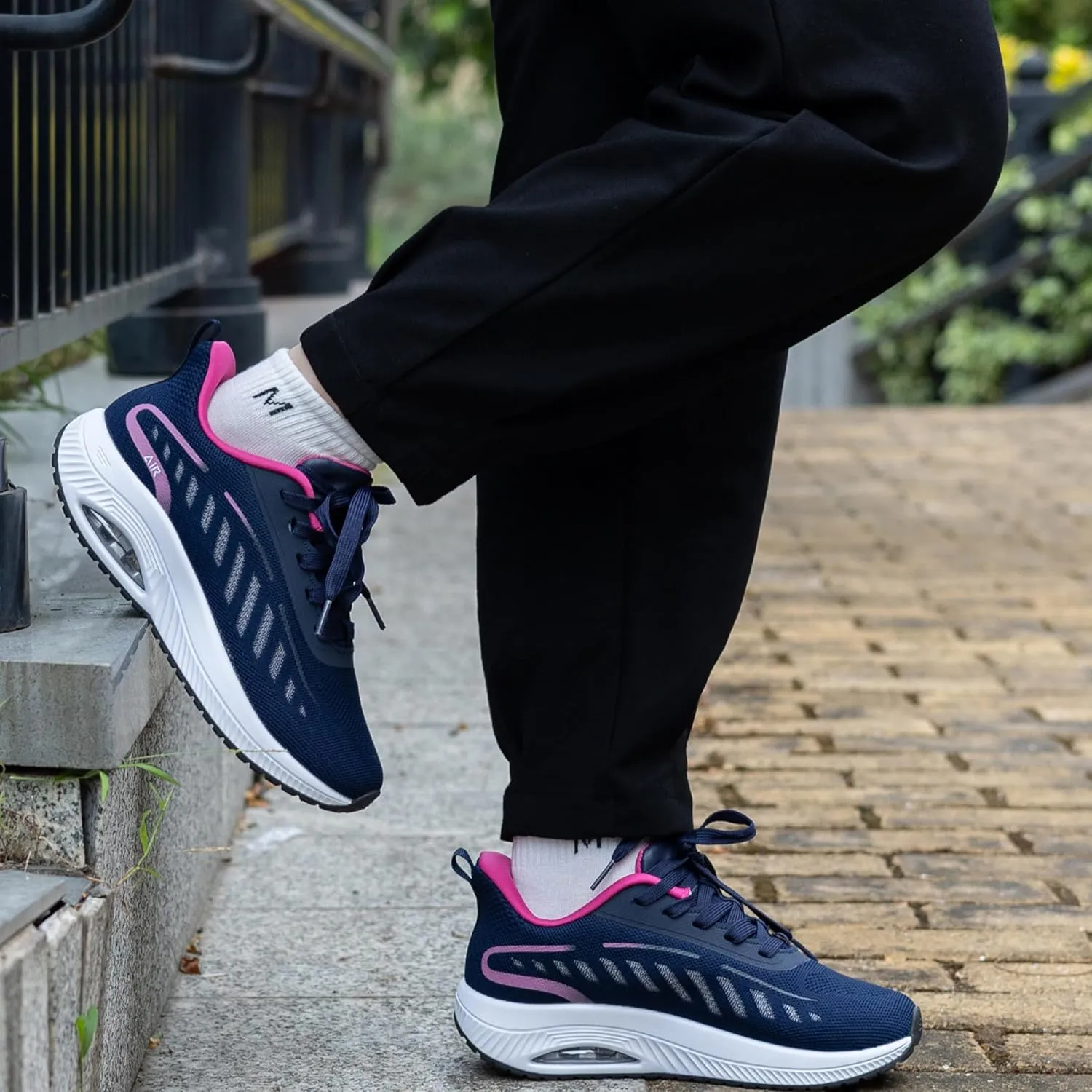 Womens Walking Shoes with Arch Support Orthotic Tennis Shoes for Plantar Fasciitis Casual Air Fashion Sneakers US 6.5-11
