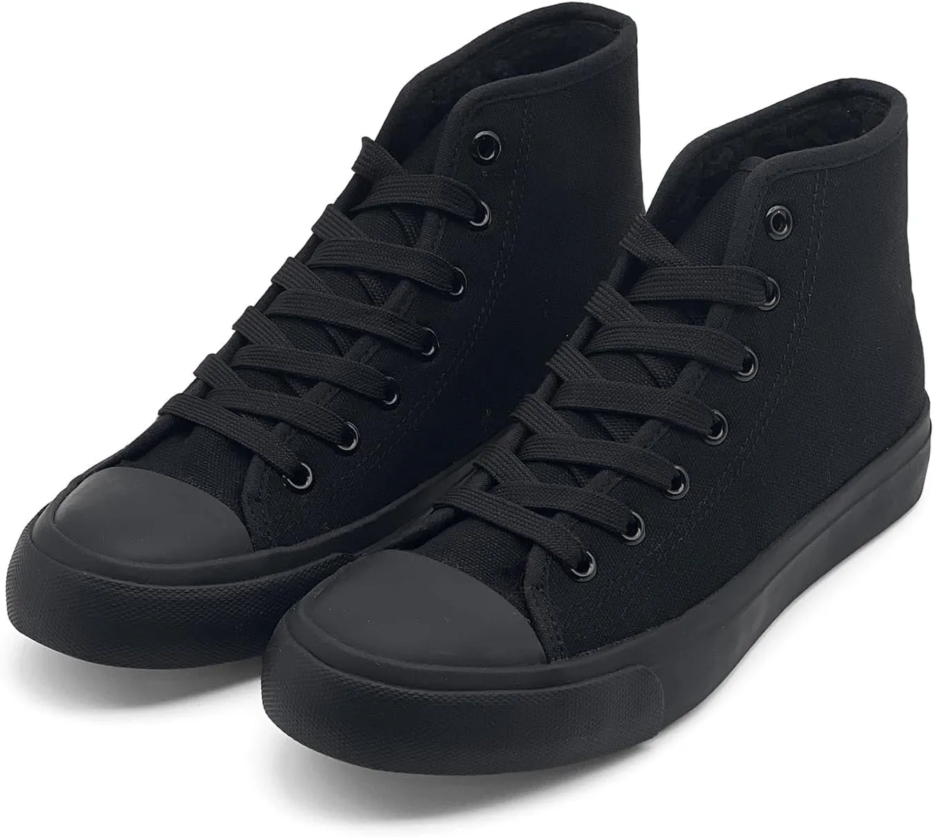 Womens Winter Snow Boots High Top Warm Canvas with Fur Lined Ankle Winter Sneakers