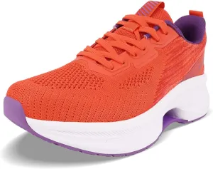 WONESION Women's Non Slip Walking Running Shoes Lightweight Athletic Tennis Sport Fashion Sneakers for Gym Work Nursing
