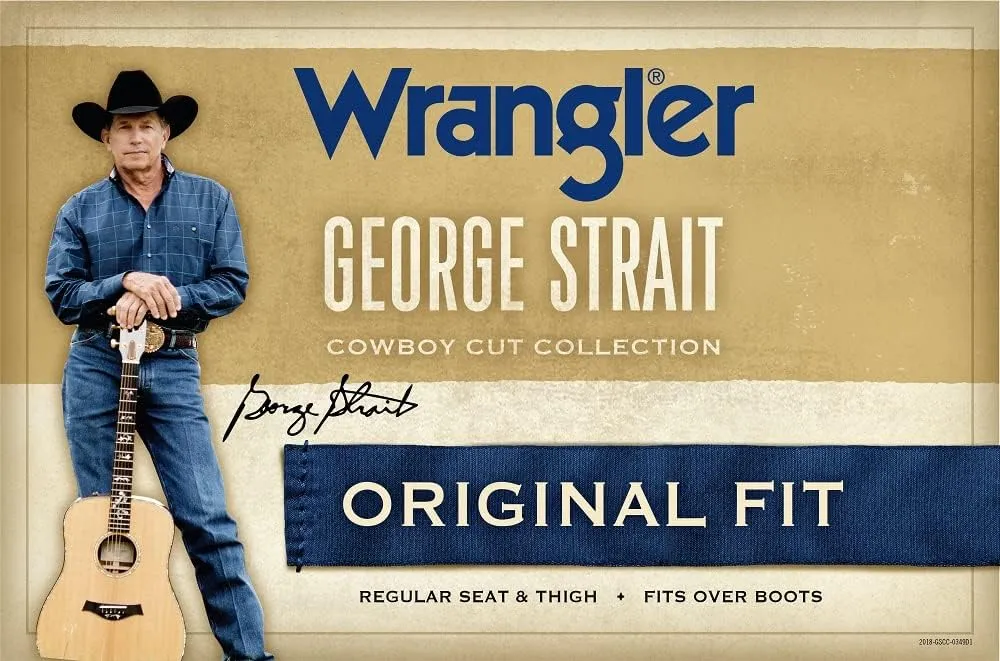 Wrangler Men's George Strait Cowboy Cut Original Fit Jeans