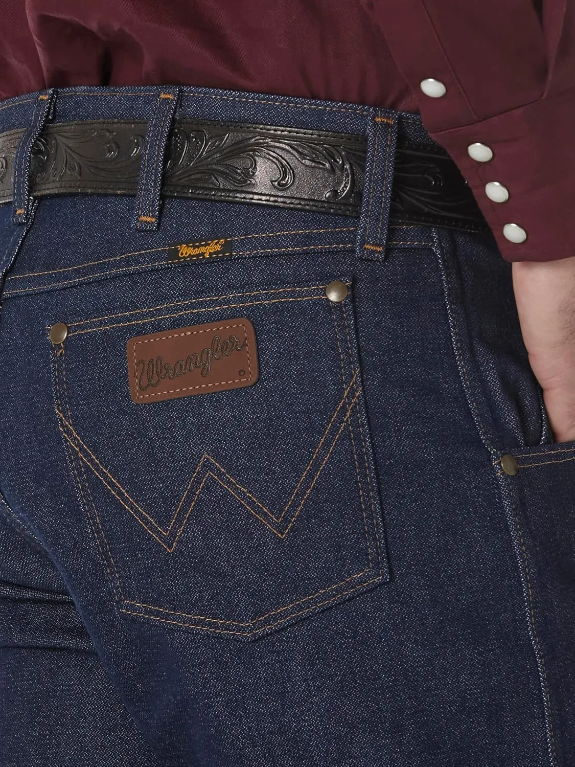 Wrangler Men's Premium Performance Cowboy Cut Regular Fit Jeans
