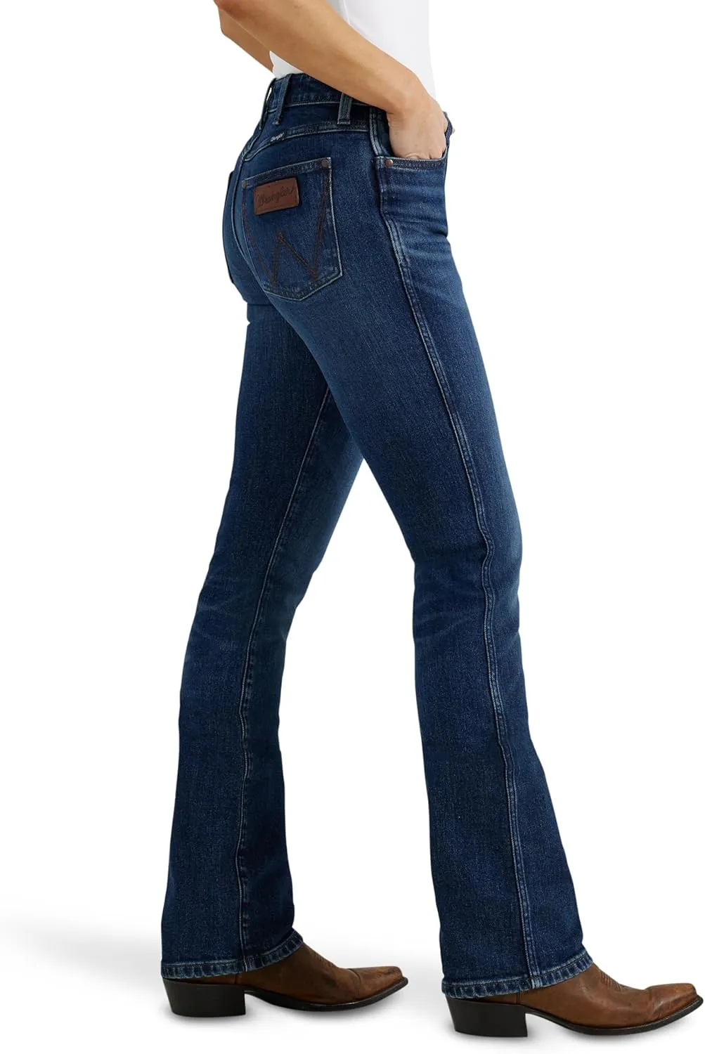 Wrangler Western Women's Retro Bailey High-Rise Bootcut Jean