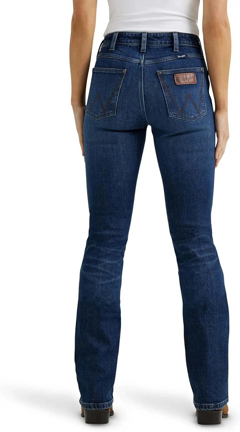 Wrangler Western Women's Retro Bailey High-Rise Bootcut Jean