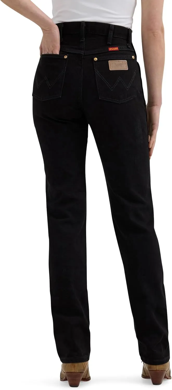 Wrangler womens Cowboy Cut Slim Fit Natural Rise Waist Jeans