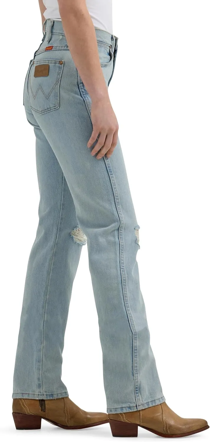 Wrangler womens Cowboy Cut Slim Fit Natural Rise Waist Jeans