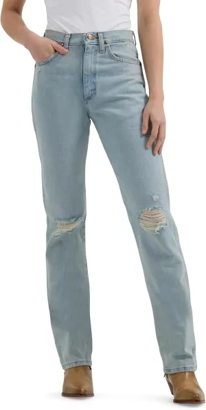 Wrangler womens Cowboy Cut Slim Fit Natural Rise Waist Jeans
