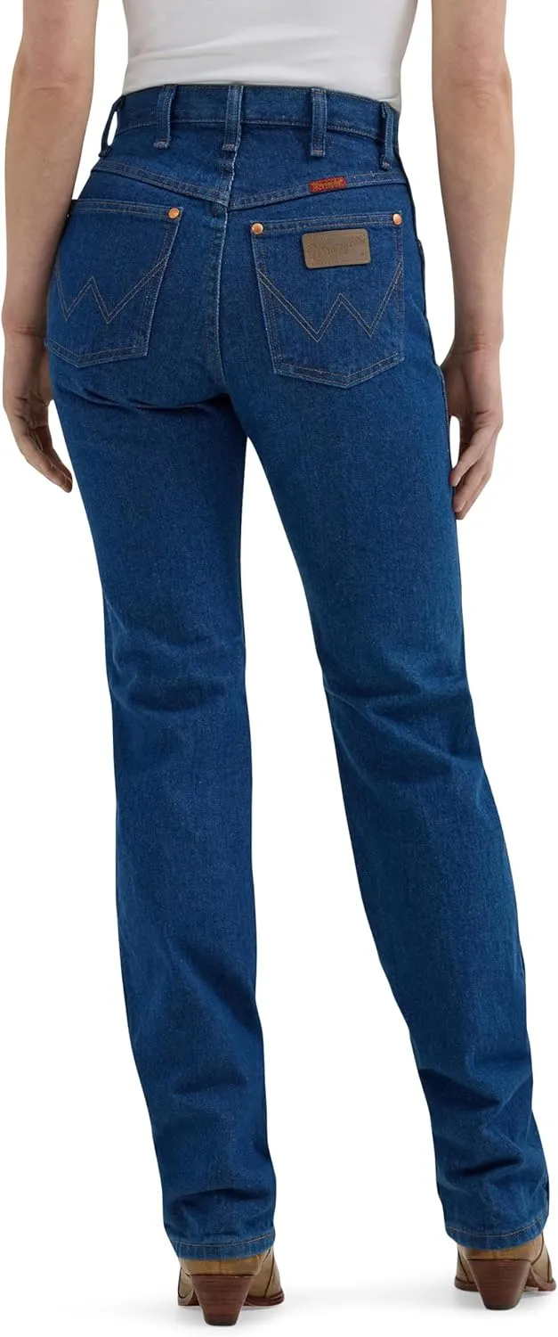 Wrangler womens Cowboy Cut Slim Fit Natural Rise Waist Jeans