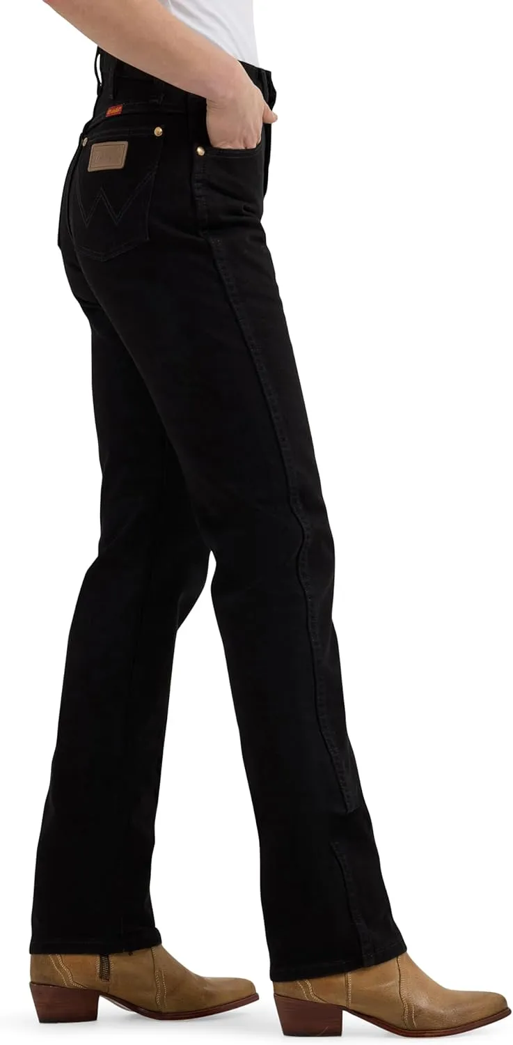 Wrangler womens Cowboy Cut Slim Fit Natural Rise Waist Jeans