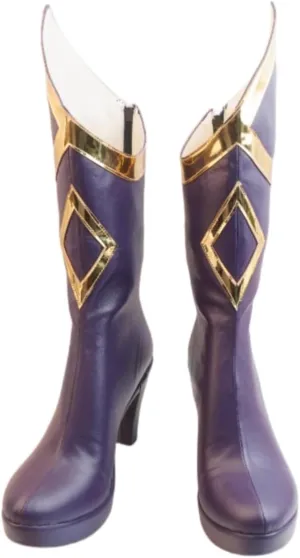 Xayah Cosplay Shoes for Game LOL Cos Halloween Women High Heel Custom Made Anime