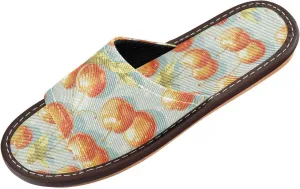 Yuiboo Orange Cherries Men Women Fashion Slippers Reusable Beach Sandals for Indoor Home Indoor