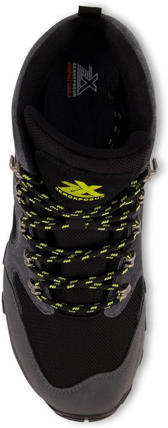 ZeroXposur Mens Wyoming Vent Hiking Boots - Mens Boots - Hiking Shoes for Men