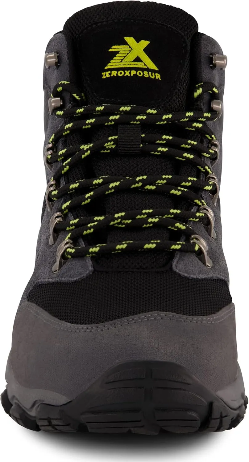 ZeroXposur Mens Wyoming Vent Hiking Boots - Mens Boots - Hiking Shoes for Men